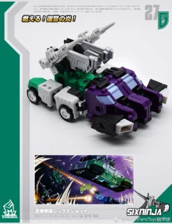 MechFansToys MF-27G SixNinja Sixshot G1 Version -Prime Collectibles Store b61576e23f