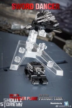 Dr.Wu Sword Dancer Slamdance DW-E07B Traveler Plane Raindance & DW-E08B Patriot Tank Grandslam Set Of 2 Black Version -Prime Collectibles Store b670088574