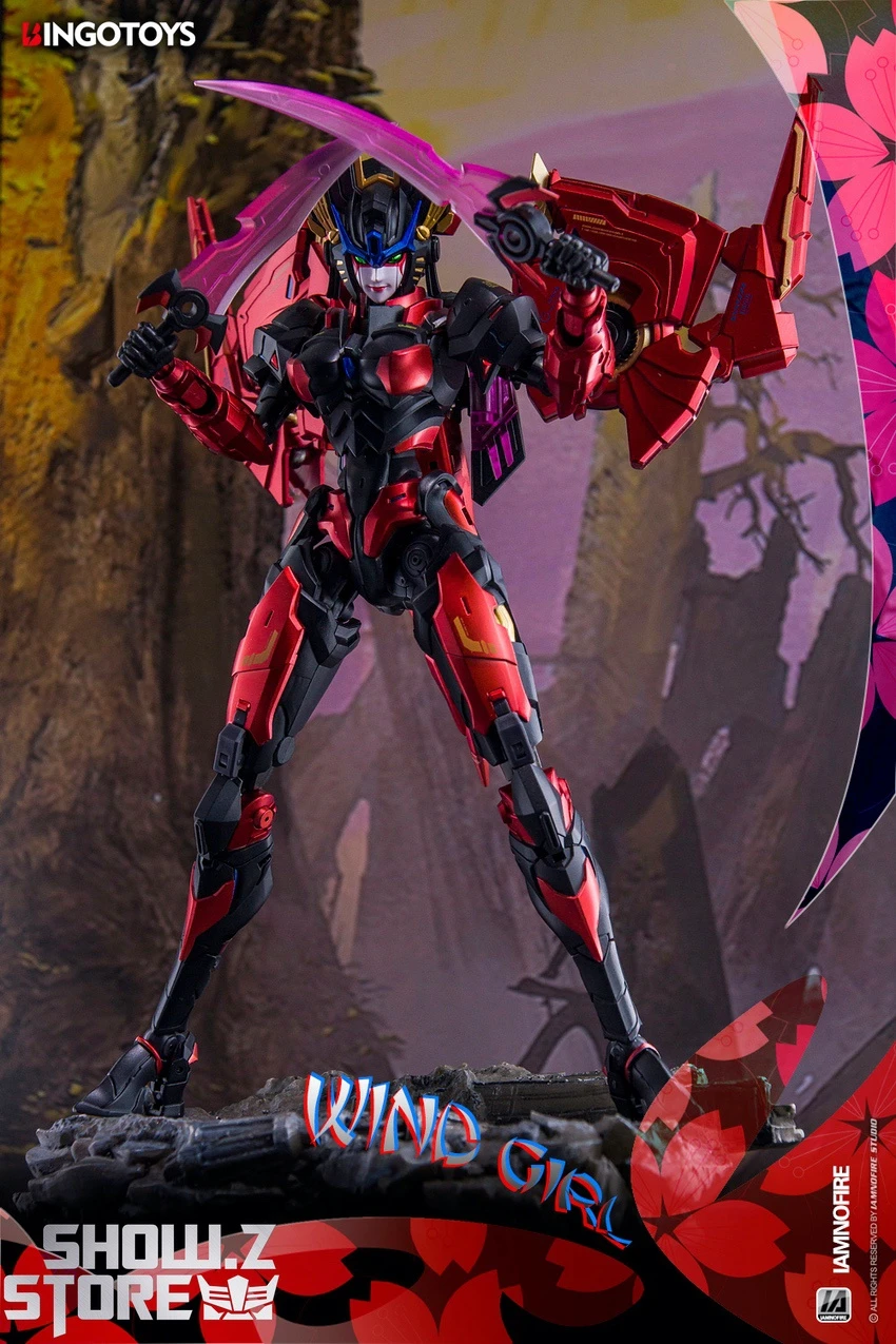 BingoToys BT-02 Windgirl IDW Windblade 20 BingoToys BT-02 Windgirl IDW Windblade - Image 18