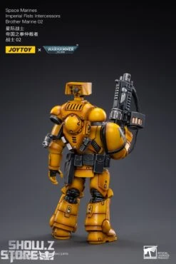 JoyToy Source 1/18 Warhammer 40K Imperial Fists Intercessors Brother Marine 02 -Prime Collectibles Store b865f5b192