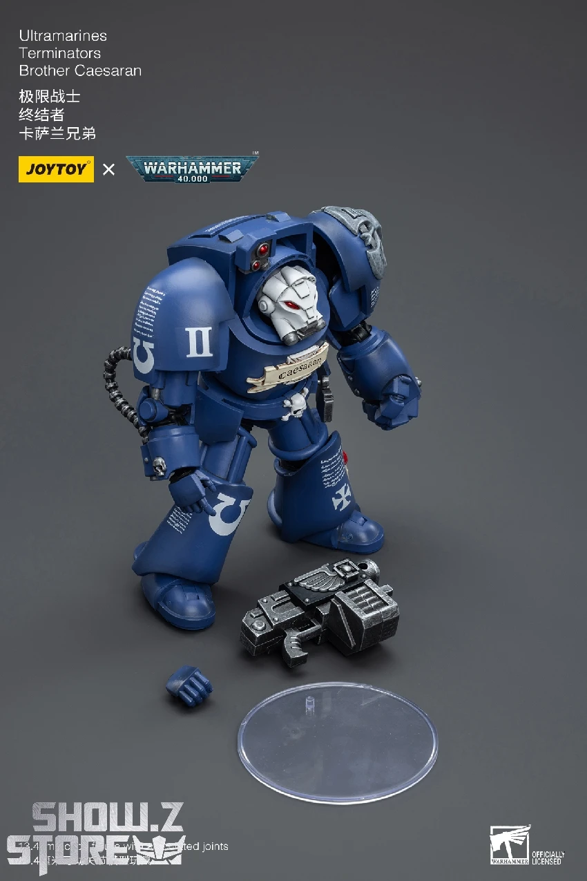 JoyToy Source 1/18 Warhammer 40K Ultramarines Terminators Brother Caesaran 4 JoyToy Source 1/18 Warhammer 40K Ultramarines Terminators Brother Caesaran - Image 2