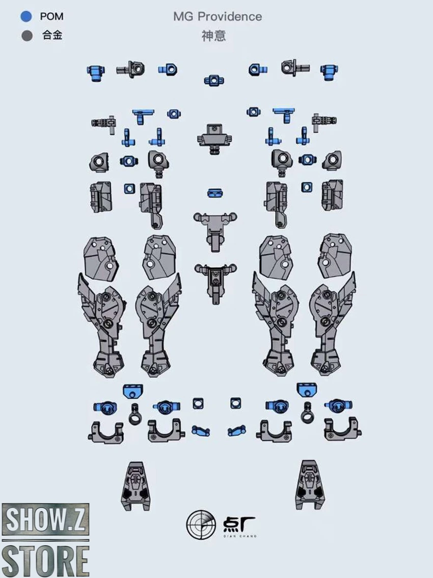 Point Factory Studio PFS02-3 Metal Parts For Bandai MG ZGMF-X13A Providence Gundam 7 Point Factory Studio PFS02-3 Metal Parts For Bandai MG ZGMF-X13A Providence Gundam - Image 5
