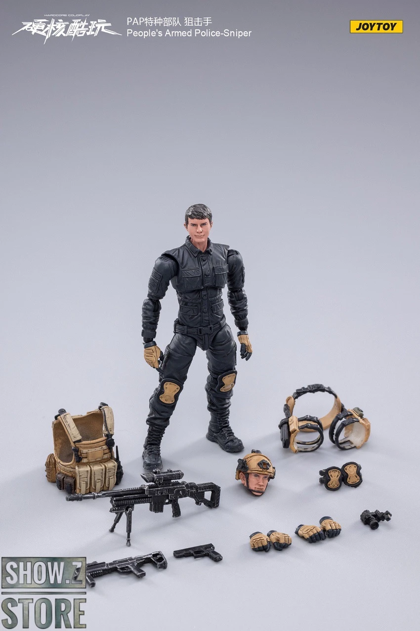 JoyToy Source 1/18 People’s Armed Police Sniper 7 JoyToy Source 1/18 People’s Armed Police Sniper - Image 5