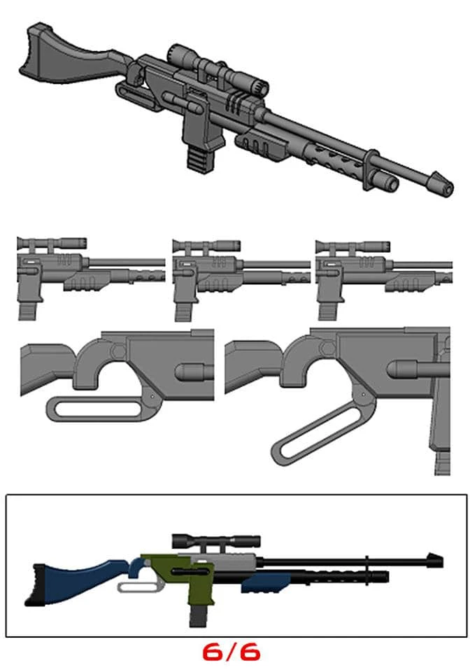 Shockwave Lab SL-31 MP-4 Beast War Dinobot Weapon Upgrade Kit 8 Shockwave Lab SL-31 MP-4 Beast War Dinobot Weapon Upgrade Kit - Image 6