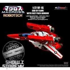 KitzConcept 1/72 Macross VF-1S God Of Flame W/ Fast Pack Armor Limited Edition 8 KitzConcept 1/72 Macross VF-1S God Of Flame W/ Fast Pack Armor Limited Edition -Prime Collectibles Store bb9d9a30e8