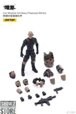 JoyToy Source 1/24 Iron Wrecker 04 Heavy Firepower Mecha W/ Pilot -Prime Collectibles Store bba715b3de