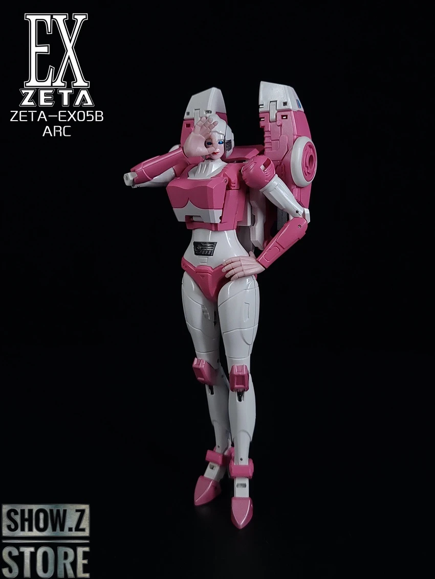 Zeta Toys EX-05B Arc Arcee Cartoon Color Version 6 Zeta Toys EX-05B Arc Arcee Cartoon Color Version - Image 4
