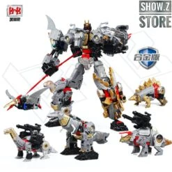 Black Mamba H6002-4B Raptor Slash & H6002-7B Robot Force Volcanicus Oversized Combiner Set Of 6 10 Black Mamba H6002-4B Raptor Slash & H6002-7B Robot Force Volcanicus Oversized Combiner Set Of 6 -Prime Collectibles Store bbfd7109cb 1