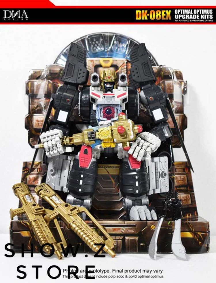 DNA Design DK-08EX Upgrade Kit For PP-43 POTP Throne Of The Primes Optimus Primal 8 DNA Design DK-08EX Upgrade Kit For PP-43 POTP Throne Of The Primes Optimus Primal - Image 6