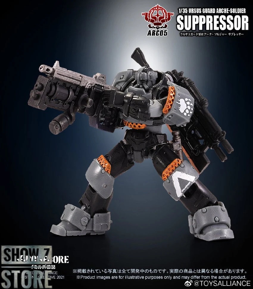 Toys Alliance ARC-05 Ursus Guard Arche-Soldier Suppressor 7 Toys Alliance ARC-05 Ursus Guard Arche-Soldier Suppressor - Image 5