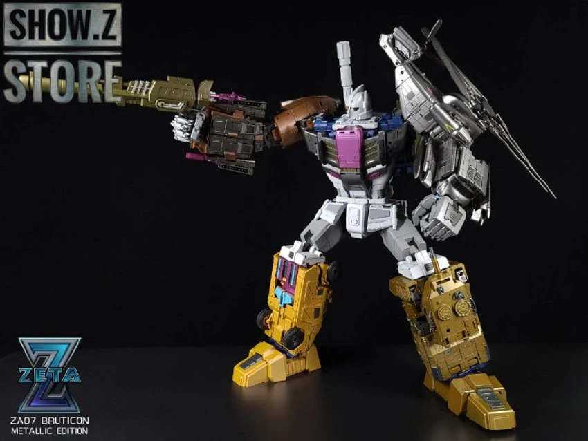 Zeta Toys ZA-07 Bruticon Bruticus Metallic Edition Full Set Of 5 4 Zeta Toys ZA-07 Bruticon Bruticus Metallic Edition Full Set Of 5 - Image 2