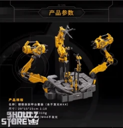 ZT Toys 1/10 Iron Man Mark 4 W/ Suit-Up Gantry Action Figure Set -Prime Collectibles Store bd61379e70 1