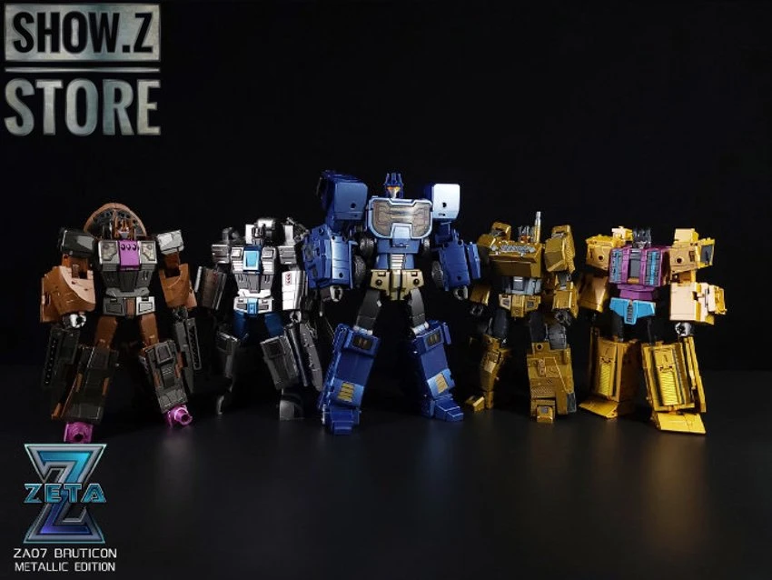 Zeta Toys ZA-07 Bruticon Bruticus Metallic Edition Full Set Of 5 10 Zeta Toys ZA-07 Bruticon Bruticus Metallic Edition Full Set Of 5 - Image 8
