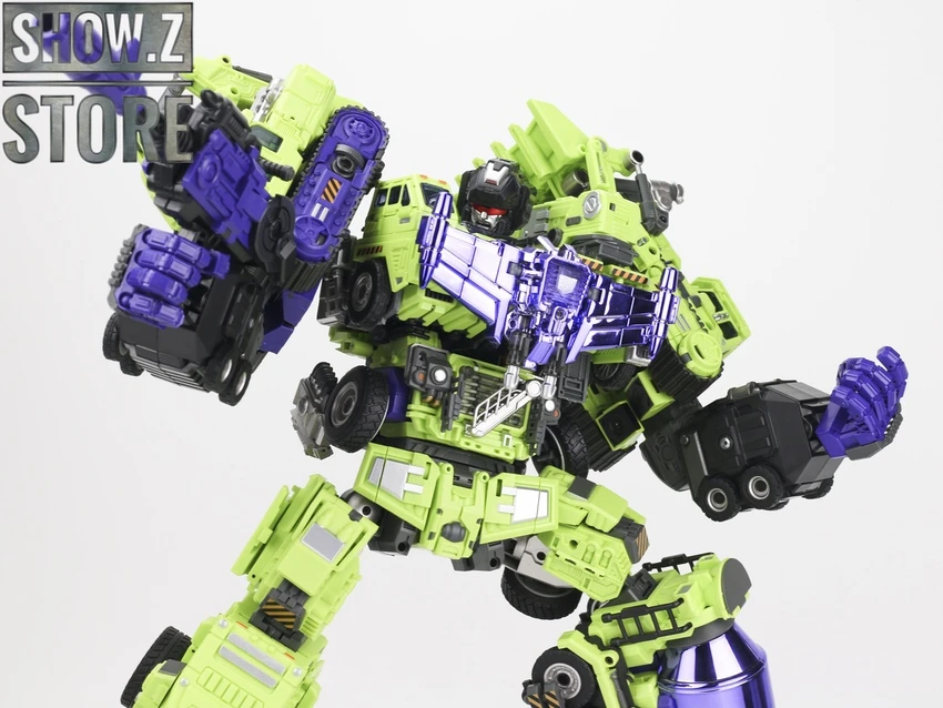 Generation Toy GT-99 Gravity Builder Devastator Metallic Painted Limited Version W/ Upgrade Kit 10 Generation Toy GT-99 Gravity Builder Devastator Metallic Painted Limited Version W/ Upgrade Kit - Image 8
