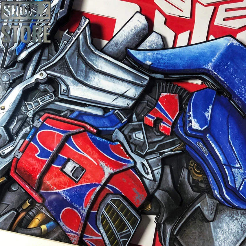 ChenFu Studio Transformers: Age Of Extinction Optimus Prime 3D Wall Art Decoration Picture 7 ChenFu Studio Transformers: Age Of Extinction Optimus Prime 3D Wall Art Decoration Picture - Image 5