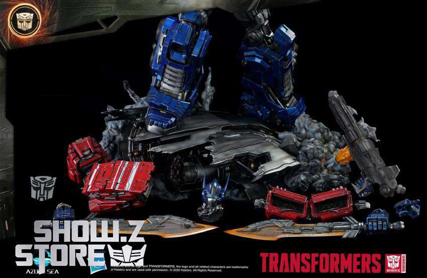 Azure Sea Studios Transformers Licensed Optimus Prime Statue Exclusive Version 13 Azure Sea Studios Transformers Licensed Optimus Prime Statue Exclusive Version - Image 11