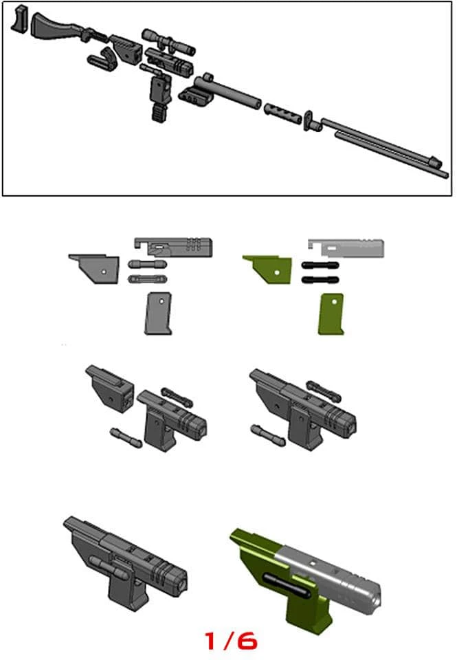 Shockwave Lab SL-31 MP-4 Beast War Dinobot Weapon Upgrade Kit 3 Shockwave Lab SL-31 MP-4 Beast War Dinobot Weapon Upgrade Kit