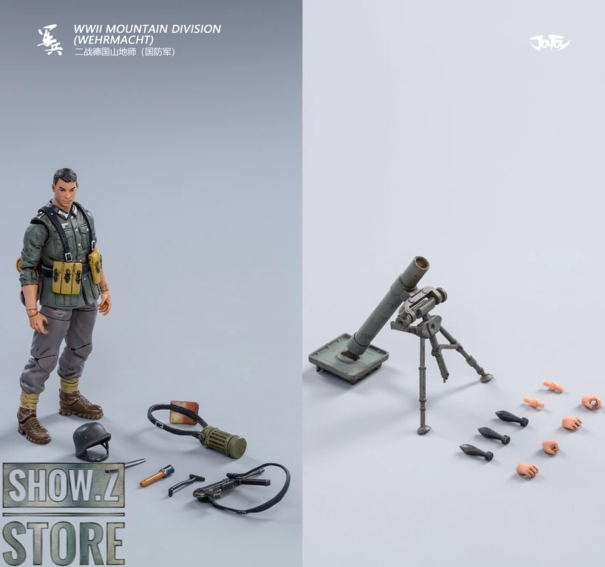 JoyToy Source 1/18 WWII German Wehrmacht Mountain Division Unit Set Of 5 21 JoyToy Source 1/18 WWII German Wehrmacht Mountain Division Unit Set Of 5 - Image 19