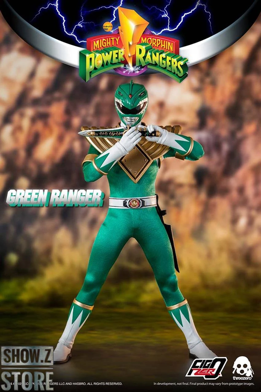 Threezero Studio 1/6 Mighty Morphin Power Rangers Green Ranger 10 Threezero Studio 1/6 Mighty Morphin Power Rangers Green Ranger - Image 8