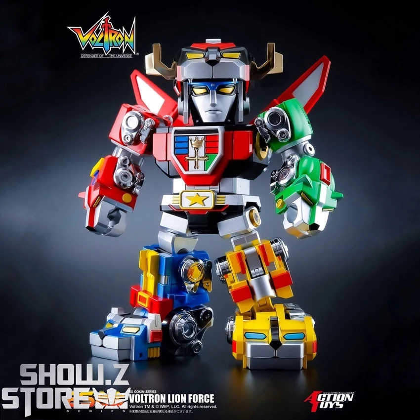 Action Toys Voltron Defender Of The Universe ES Gokin Voltron Lion Force 3 Action Toys Voltron Defender Of The Universe ES Gokin Voltron Lion Force