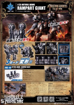 Toys Alliance 1/35 ARC-44 Mithril Hawk Rampart Giant 31 Toys Alliance 1/35 ARC-44 Mithril Hawk Rampart Giant -Prime Collectibles Store c15da6a46c