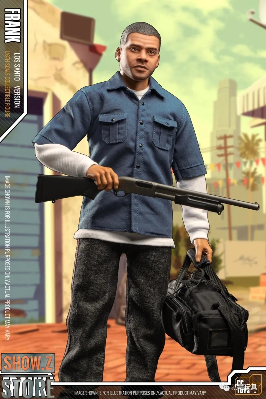 CCToys 1/6 Grand Theft Auto V Franklin Clinton 7 CCToys 1/6 Grand Theft Auto V Franklin Clinton - Image 5