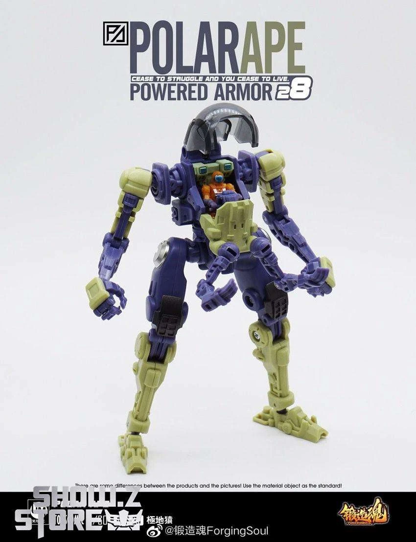 Forging Soul 1/60 AGS-28 Powered Armor Series Polar Ape 5 Forging Soul 1/60 AGS-28 Powered Armor Series Polar Ape - Image 3