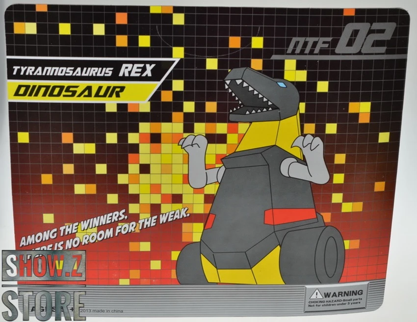 NTF NTF-02 Tyrannorsaur Grimlock & NTF-03 Triceratops Slag Set Of 2 8 NTF NTF-02 Tyrannorsaur Grimlock & NTF-03 Triceratops Slag Set Of 2 - Image 6