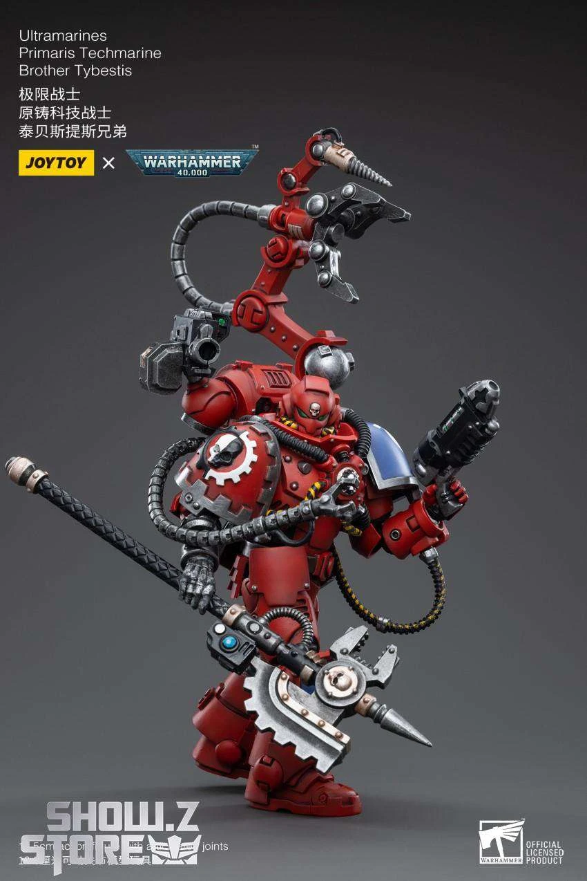 JoyToy Source 1/18 Warhammer 40K Ultramarines Primaris Techmarine Brother Tybestis 11 JoyToy Source 1/18 Warhammer 40K Ultramarines Primaris Techmarine Brother Tybestis - Image 9