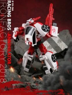 IronFactory EX-26A Racing Bros Annihilator Red Alert -Prime Collectibles Store c7845ded45