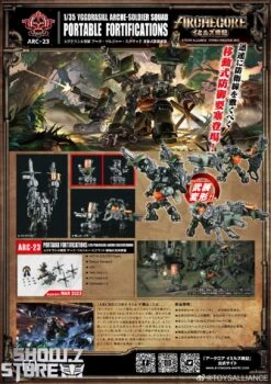 Toys Alliance 1/35 ARC-23 Yggdrasill Arche-Soldier Squad Portable Fortifications 33 Toys Alliance 1/35 ARC-23 Yggdrasill Arche-Soldier Squad Portable Fortifications -Prime Collectibles Store ca0249e06b