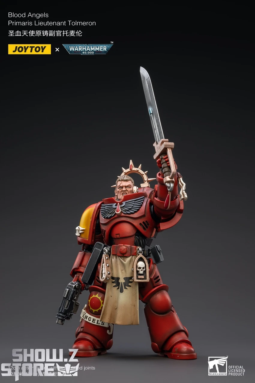 JoyToy Source 1/18 Warhammer 40K Blood Angels Primaris Lieutenant Tolmeron 6 JoyToy Source 1/18 Warhammer 40K Blood Angels Primaris Lieutenant Tolmeron - Image 4