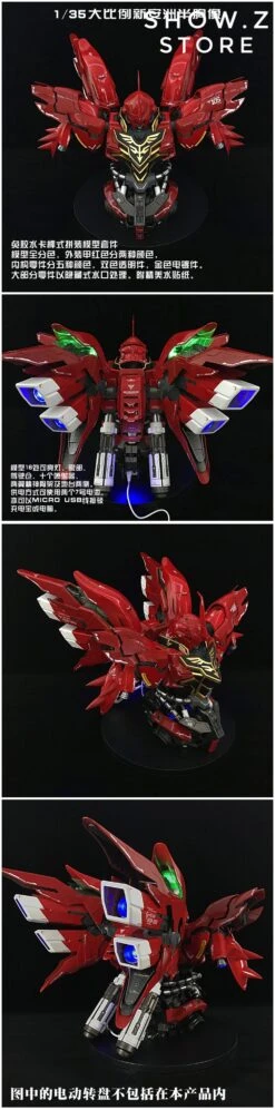 BSC Yihui YH Model 1/35 MSN-06S MNS06S SINANJU New Zeon Customized Gundam Bust Model Kit -Prime Collectibles Store cabe4338a7