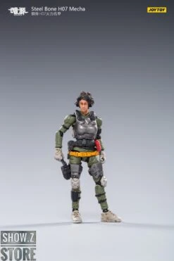 JoyToy Source 1/24 H07 Steel Bone Firepower Mecha Olive Version W/ Pilot 31 JoyToy Source 1/24 H07 Steel Bone Firepower Mecha Olive Version W/ Pilot -Prime Collectibles Store cb9e9fce01