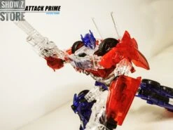APC Toys APC-001 Attack Prime TFP Optimus Prime Clear Version W/ Black Wheels -Prime Collectibles Store cbba76503c