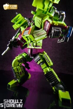 Jinbao DF03 Builder.D Devastator Green Version Set Of 6 Oversized Version -Prime Collectibles Store cdbb86bd3e