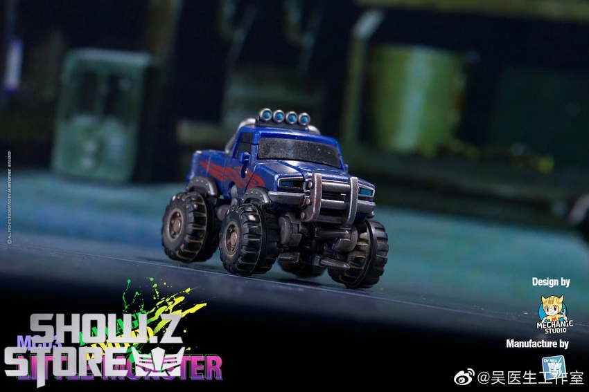 Dr.Wu & Mechanic Studio MC03 Little Monster Wheelie Damaged Version 5 Dr.Wu & Mechanic Studio MC03 Little Monster Wheelie Damaged Version - Image 3