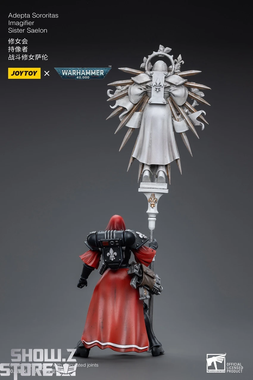 JoyToy Source 1/18 Warhammer 40K Adepta Sororitas Lmagifier Sister Saelon 5 JoyToy Source 1/18 Warhammer 40K Adepta Sororitas Lmagifier Sister Saelon - Image 3