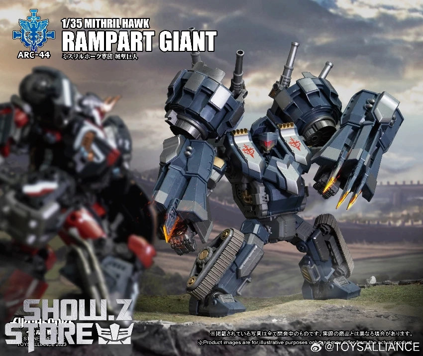 Toys Alliance 1/35 ARC-44 Mithril Hawk Rampart Giant 15 Toys Alliance 1/35 ARC-44 Mithril Hawk Rampart Giant - Image 13