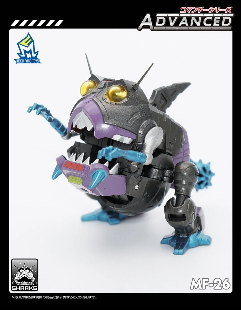 MechFansToys MFT MF-26 Sharkticons Set Of 3 8 MechFansToys MFT MF-26 Sharkticons Set Of 3 - Image 6