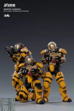 JoyToy Source 1/18 The 2nd Legion Interstellar Troopers Set Of 3 -Prime Collectibles Store cfee971127