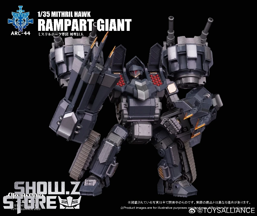 Toys Alliance 1/35 ARC-44 Mithril Hawk Rampart Giant 4 Toys Alliance 1/35 ARC-44 Mithril Hawk Rampart Giant - Image 2