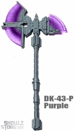 DNA Design DK-43P Axe Upgrade Kits Purple Version For SS GE03 WFC Optimus Prime