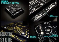 SNAP Remote Smoke Display Stand W/ LED Gold Version -Prime Collectibles Store d3b7612a98