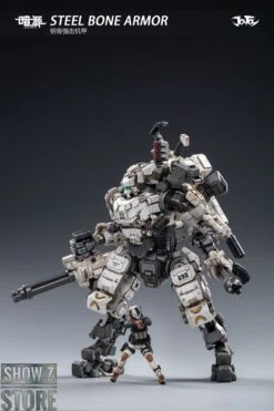 JoyToy Source 1/25 Steel Bone Armor White Color W/ 2nd Pilot -Prime Collectibles Store d50942de59