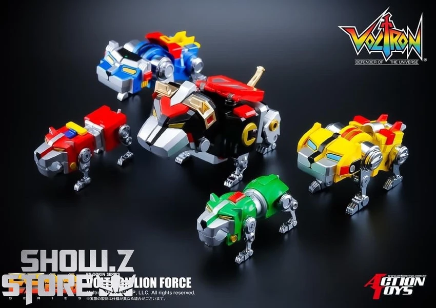 Action Toys Voltron Defender Of The Universe ES Gokin Voltron Lion Force 4 Action Toys Voltron Defender Of The Universe ES Gokin Voltron Lion Force - Image 2