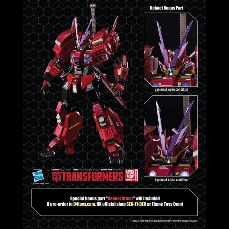 Flame Toys Kuro Kara Kuri Deadlock Drift 5 Flame Toys Kuro Kara Kuri Deadlock Drift - Image 3