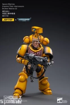 JoyToy Source 1/18 Warhammer 40K Imperial Fists Intercessors Brother Marine 02 -Prime Collectibles Store d7917271d5