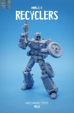MechFansToys Mechanic Studio MS-24 Garbage Man Wreck-Gar -Prime Collectibles Store d7ee56a1b2