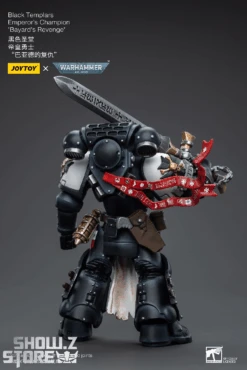 JoyToy Source 1/18 Warhammer 40K Black Templars Emperor's Champion Bayard's Revenge -Prime Collectibles Store d83242da08